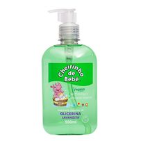Sabonete Líquido Cheirinho De Bebê Glicerina Lavandita 500ml