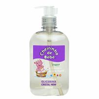 Sabonete Líquido Cheirinho de Bebê Glicerina Cristal 500ml
