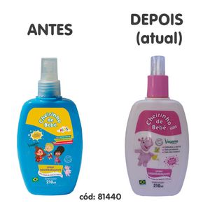 Spray Desembaraçante Cheirinho de Bebê Kids 210ml