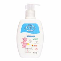 Loção Cremosa Hidratante Cheirinho de Bebê Azul 200g