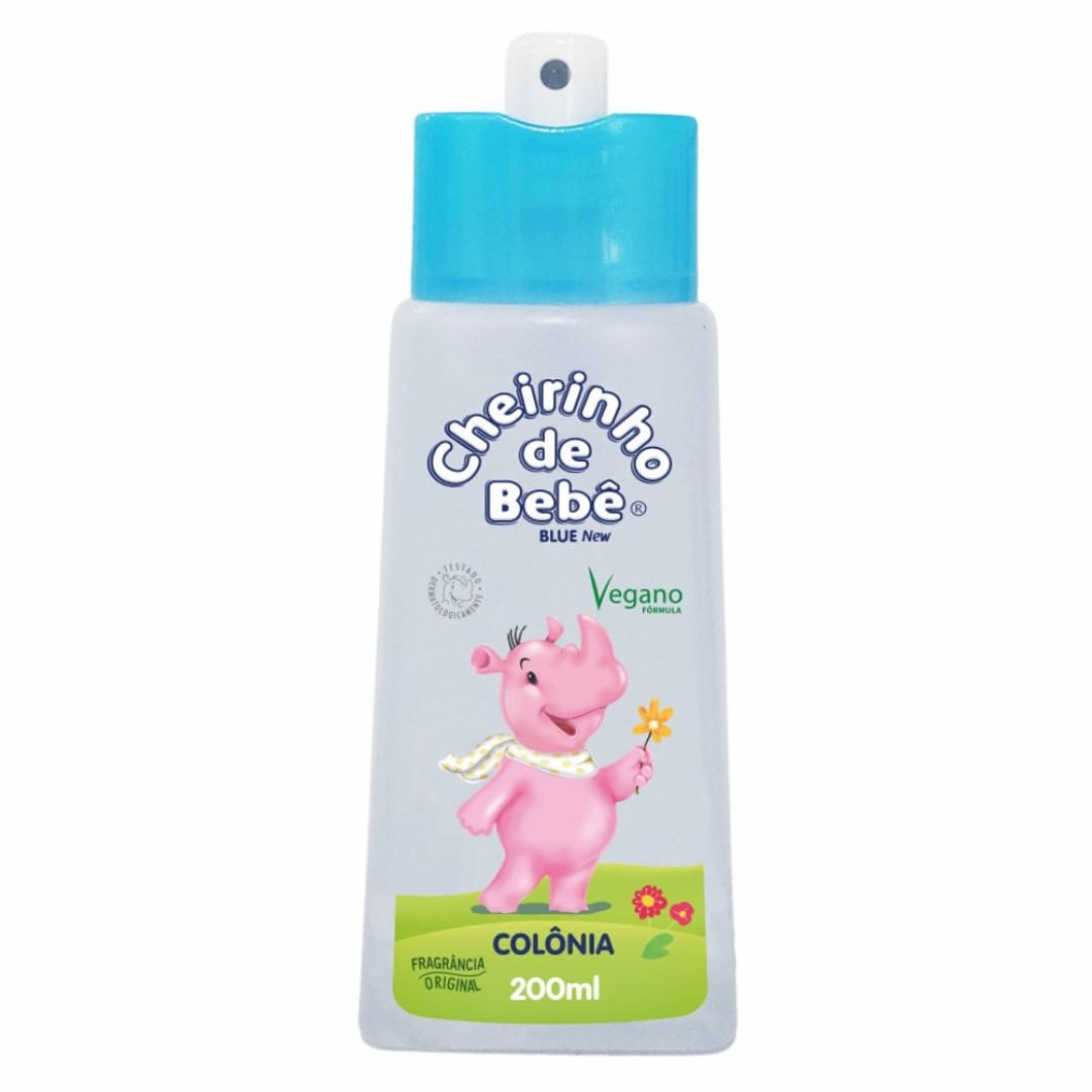 Colônia Cheirinho de Bebê Blue Spray 200ml