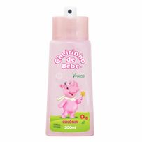Colônia Cheirinho de Bebê Rosa Spray 200ml