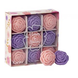 Estojo Sabonete Flores do querer 30g