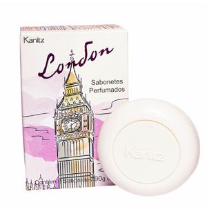 Sabonete Em Barra Kanitz London 3 Unidades 90g Cada
