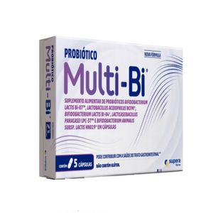 Suplemento Alimentar de Probióticos Supera Multi BI 5 Cápsulas