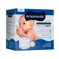 Absorvente para Seios Amamente Dia e Noite 24 Unidades Descartáveis
