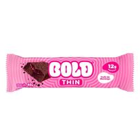 Barra De Proteína Bold Thin Trufa De Morango 40g