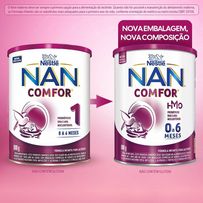 Fórmula Infantil Nan Comfor HMO de 0 a 6 Meses 800g