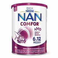 Fórmula Infantil NAN Comfor HMO de 6 a 12 Meses 800g