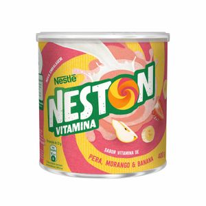 Vitamina Nestlé Neston Pó Para Preparo Instantâneo Morango, Pêra e Banana 400g