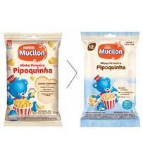 Snack Mucilon Pipoquinha Milho Assada e Integral 35g