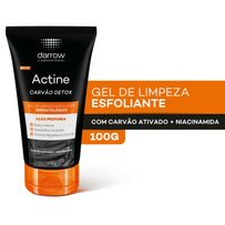 Gel De Limpeza Esfoliante Darrow Actine Carvão Detox 100g