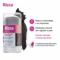 Bastão Facial Esfoliante Ricca Magic Stick