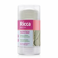 Bastão Facial Argila Verde Ricca Magic Stick