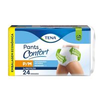 Roupa Intima Tena Pants Confort P/M Embalagem Econômica 24 unidades