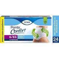 Roupa Intima Tena Pants Confort G/EG Embalagem Econômica 24 unidades