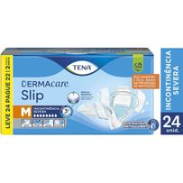 Fralda Geriátrica Tena Dermacare Slip M 24 Unidades