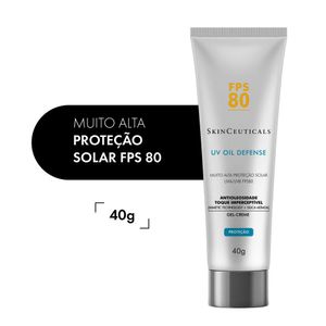 Protetor Solar Skinceuticals Uv Oil Defense FPS 80 40g