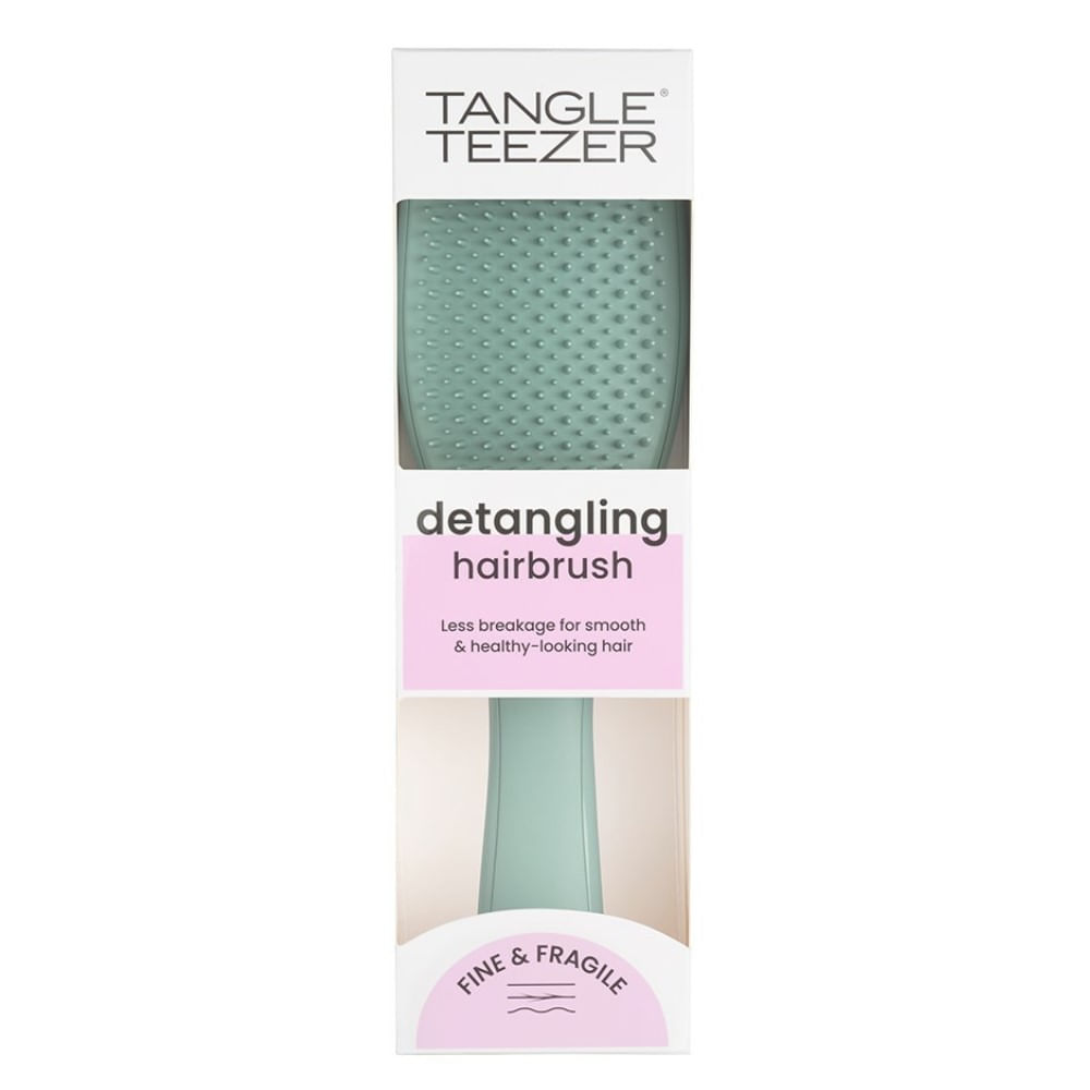 Escova de Cabelo Tangle Teezer Detangling Hairbrush The Ultimate Detangler Fine e Fragile Marine Teal 1 Unidade