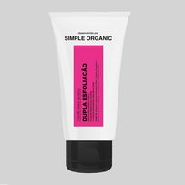 Creme para Banho Simple Organic Dupla Esfoliação 150ml