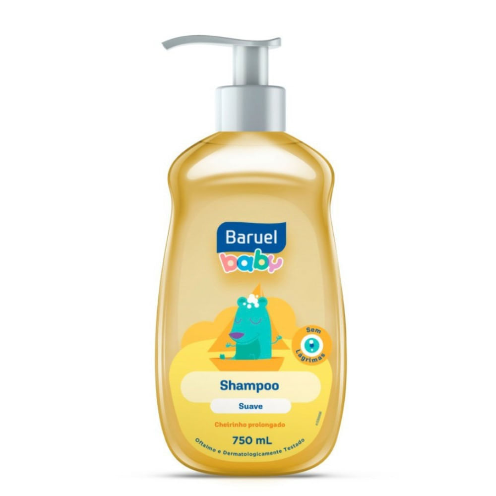 Brazil product data sample: Shampoo Baruel Baby Suave 750ml
