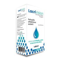 Lacrivision 5mg/ml Lebon Solução Oftálmica Estéril 10ml