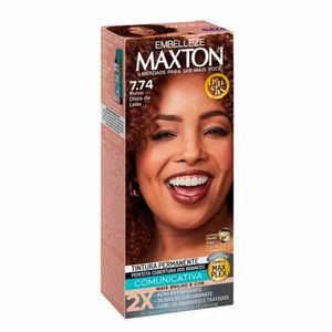 Tintura Maxton Comunicativa 7.74 - Ruivo Doce de Leite