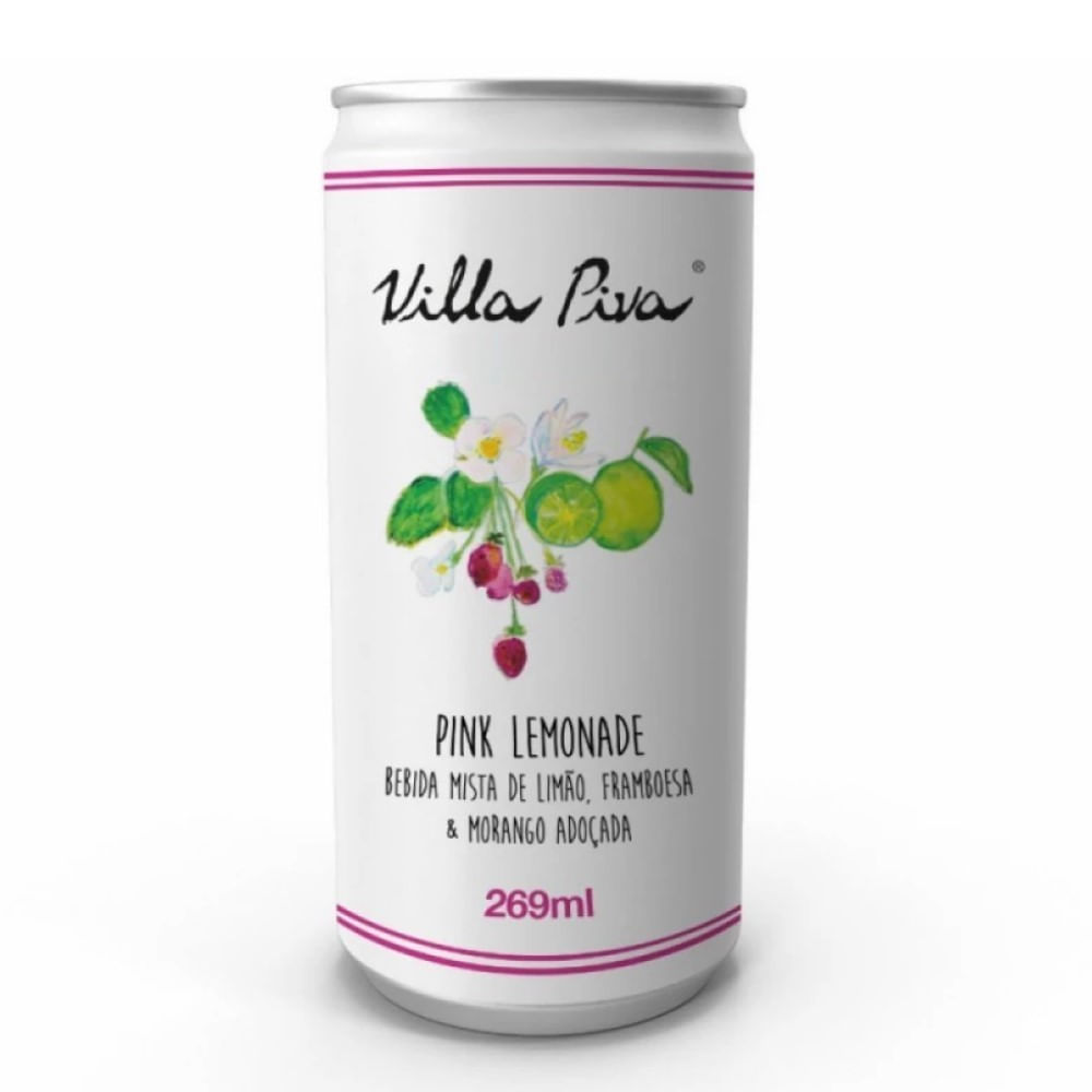 Suco de Pink Lemonade Villa Piva 269ml