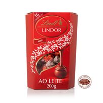 Chocolate Lindt Lindor Cornet Ao Leite 200g