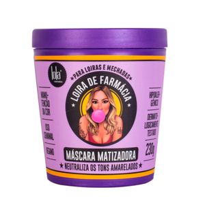 Máscara Matizadora Lola Loira De Farmácia 230g