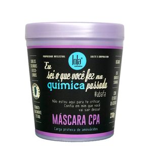 Máscara De Tratamento Lola Eu Sei O Que Você Fez Na Química Passada 230g