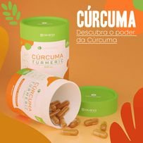 Cúrcuma Turmeric 600mg Bioroots 60 Cápsulas