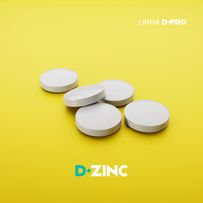 D-Zinc Vitamina D 2.000UI + Zinco 30mg Divina 60 Comprimidos