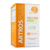Artros Plus Colágeno UC II + Cúrcuma 90 Cápsulas