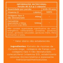 Artros Plus Colágeno UC II + Cúrcuma 90 Cápsulas