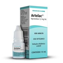 Artelac Bausch E Lomb Solução Oftálmico Estéril 10ml