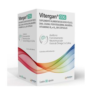 Suplemento Alimentar Vitergan COG 60 Cápsulas