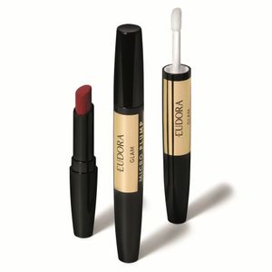Batom Eudora Glam Micro Plump Vermelho Único 1,8g