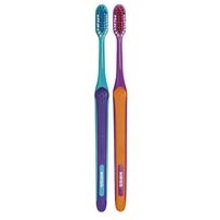Escova Dental Kess Basic Action Macia Cores Sortidas 2 Unidades