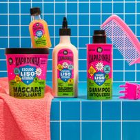 Bálsamo Disciplinante Lola Xapadinha Escudo Liso Ativado 200ml