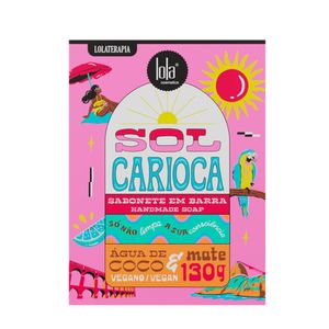Sabonete Em Barra Lola Sol Carioca Água De Coco E Mate 130g