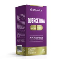 Suplemento Alimentar Sanavita Quercetina 60 Cápsulas