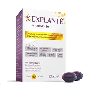 Suplemento Alimentar Explanté Antioxidante 60 Cápsulas
