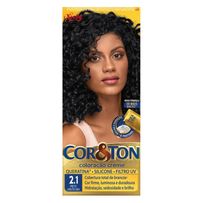 Tintura Niely Cor&Ton 2.1 - Preto Jabuticaba