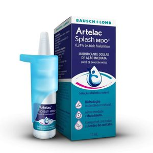Artelac Splash MDO Bausch + Lomb Solução Oftálmica 10ml