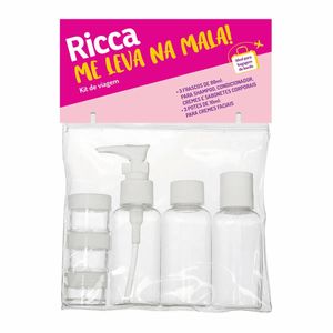 Kit De Viagem Ricca Me Leva na Mala 6 Frascos