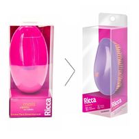 Escova Para Cabelos Ricca Flex Hair 118 - 1 Unidadee