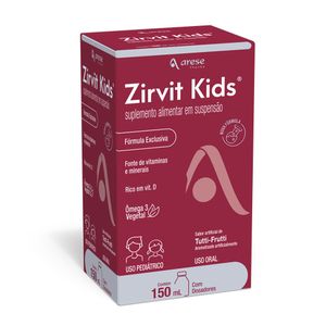 Suplemento Alimentar Zirvit Kids Arese Suspensão Oral 150ml