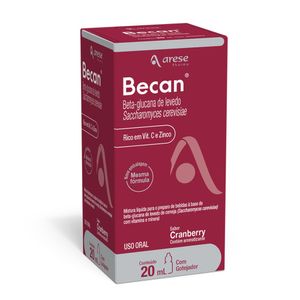 Suplemento Alimentar Becan Arese Uso Oral Gotas 20ml