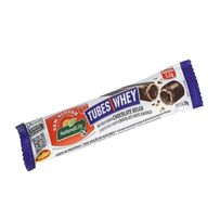 Tubes Whey NaturalLife Belga com Cobertura Chocolate Meio Amargo sem Gluten 30g